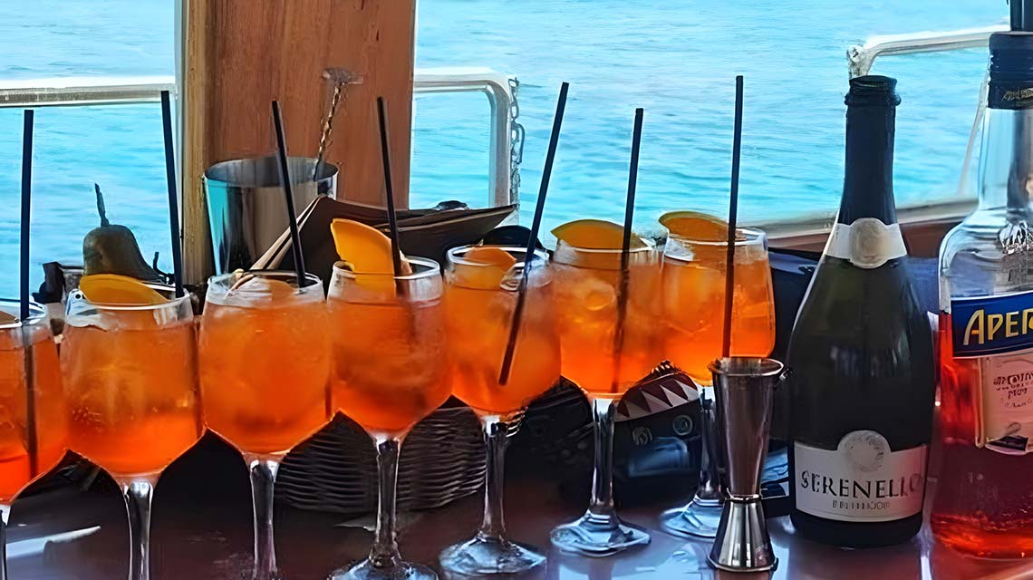 Sunset Cruising with Galatea